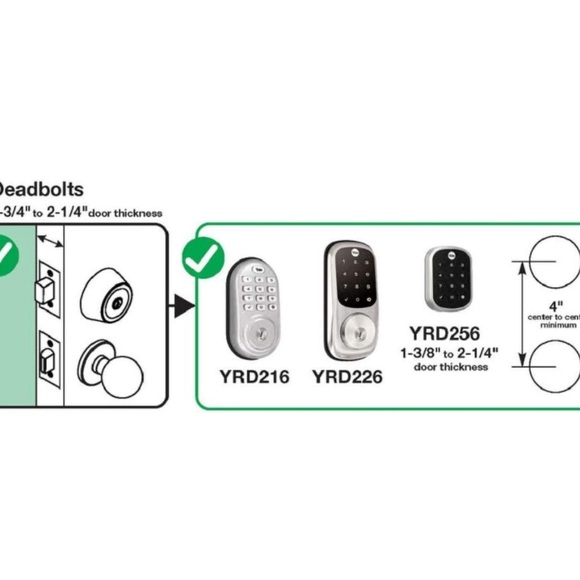 Yale Assure Lock with Z-Wave Smart Keypad Deadbolt Satin Nickel - Picture 5 of 16